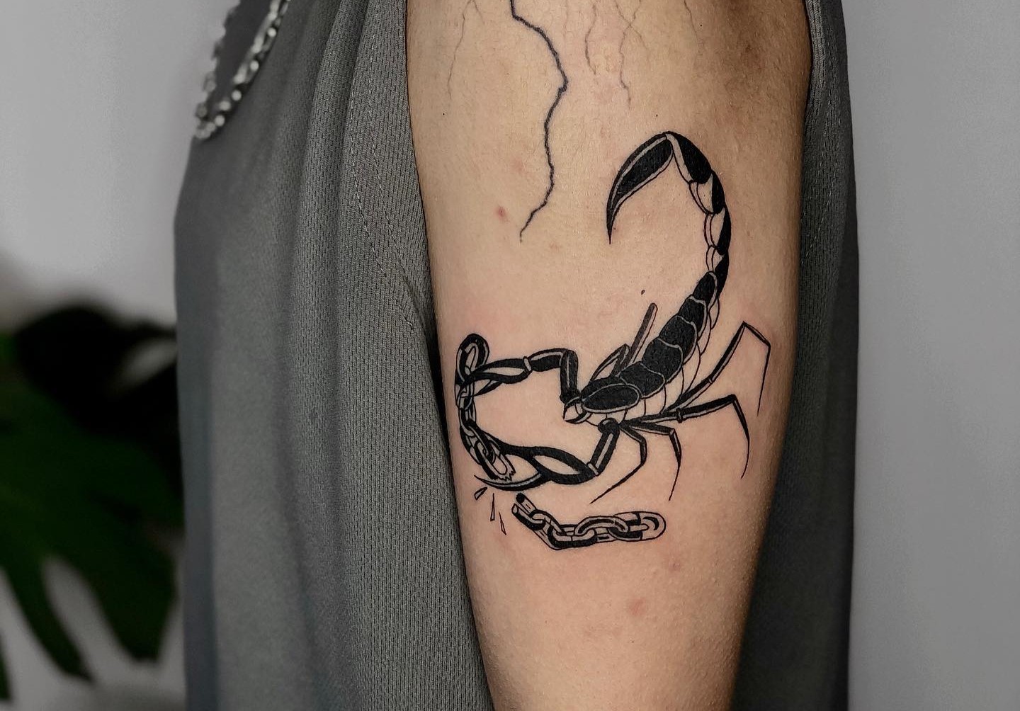 Scorpion Tattoo - Tribal Design