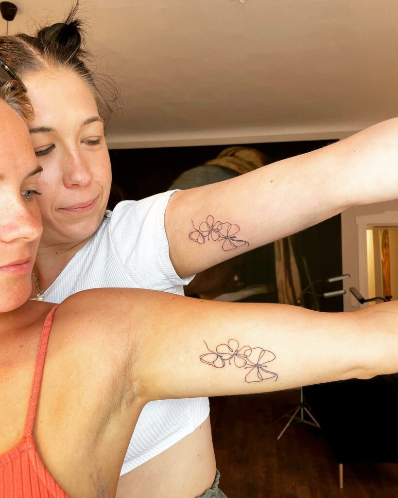 Sister Symbol Tattoo