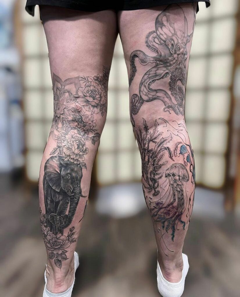 Large nature Tattoo