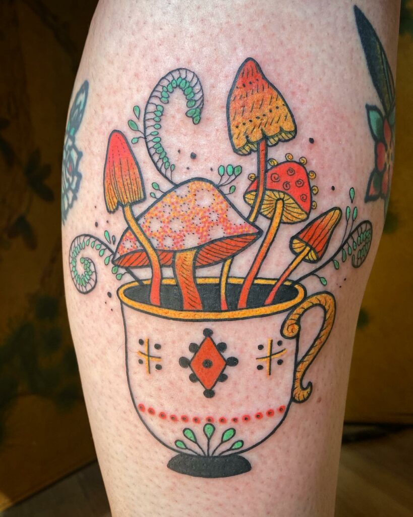 30 Amazing Mushroom Tattoo Design Ideas and What They Mean  Saved Tattoo