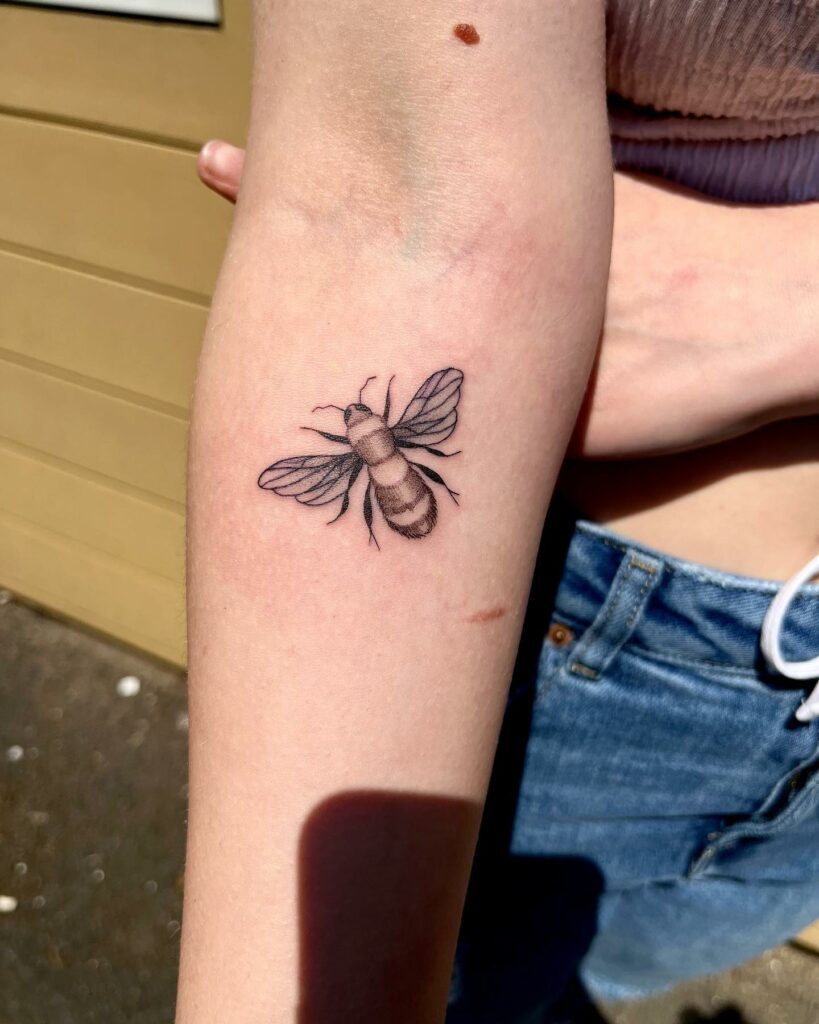 I got my first tattoo today I got it after the first Owl City song I heard  Fireflies specifically Cause I saved a few and I keep them in a jar 