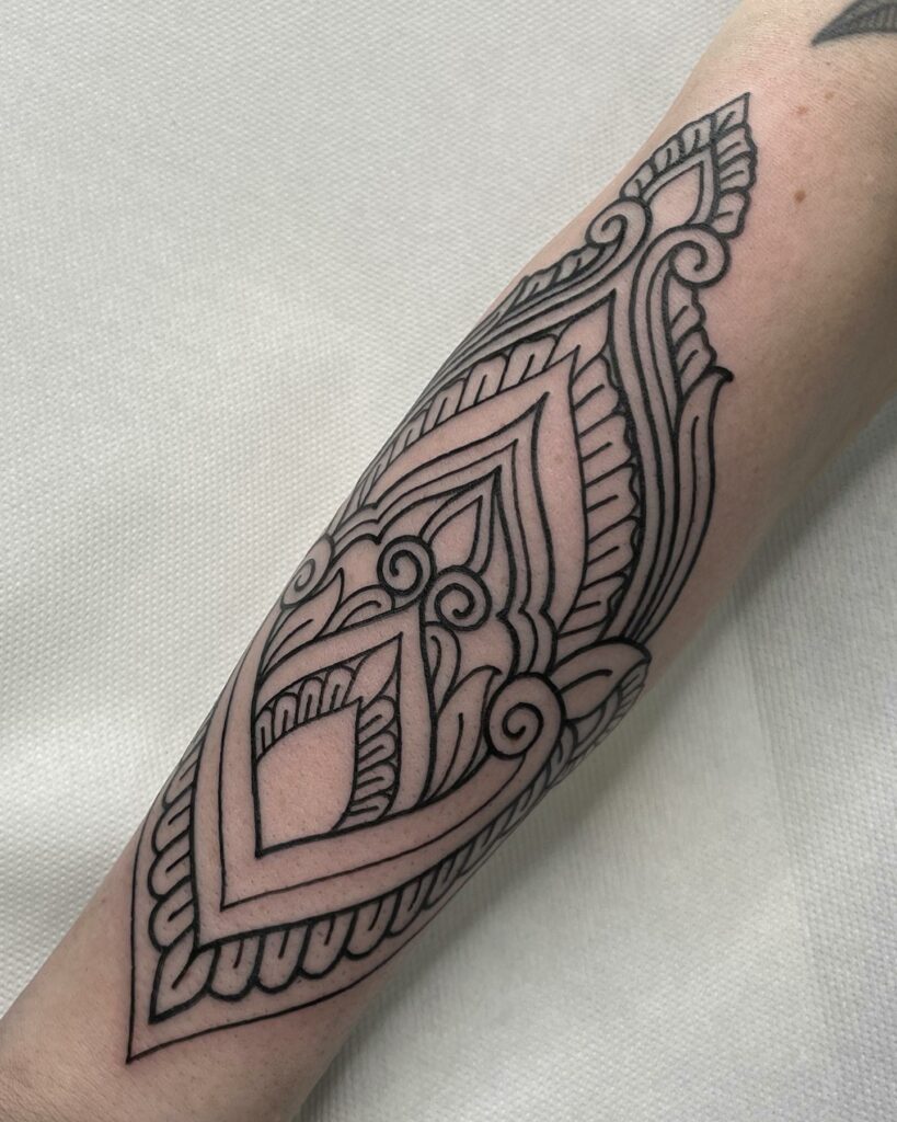 Outer Forearm Tattoo