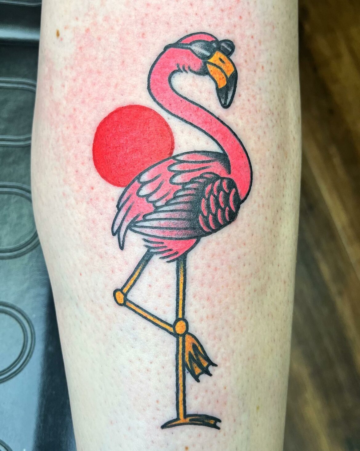 Amazing Flamingo Tattoos with Meanings To Inspire You In 2024!
