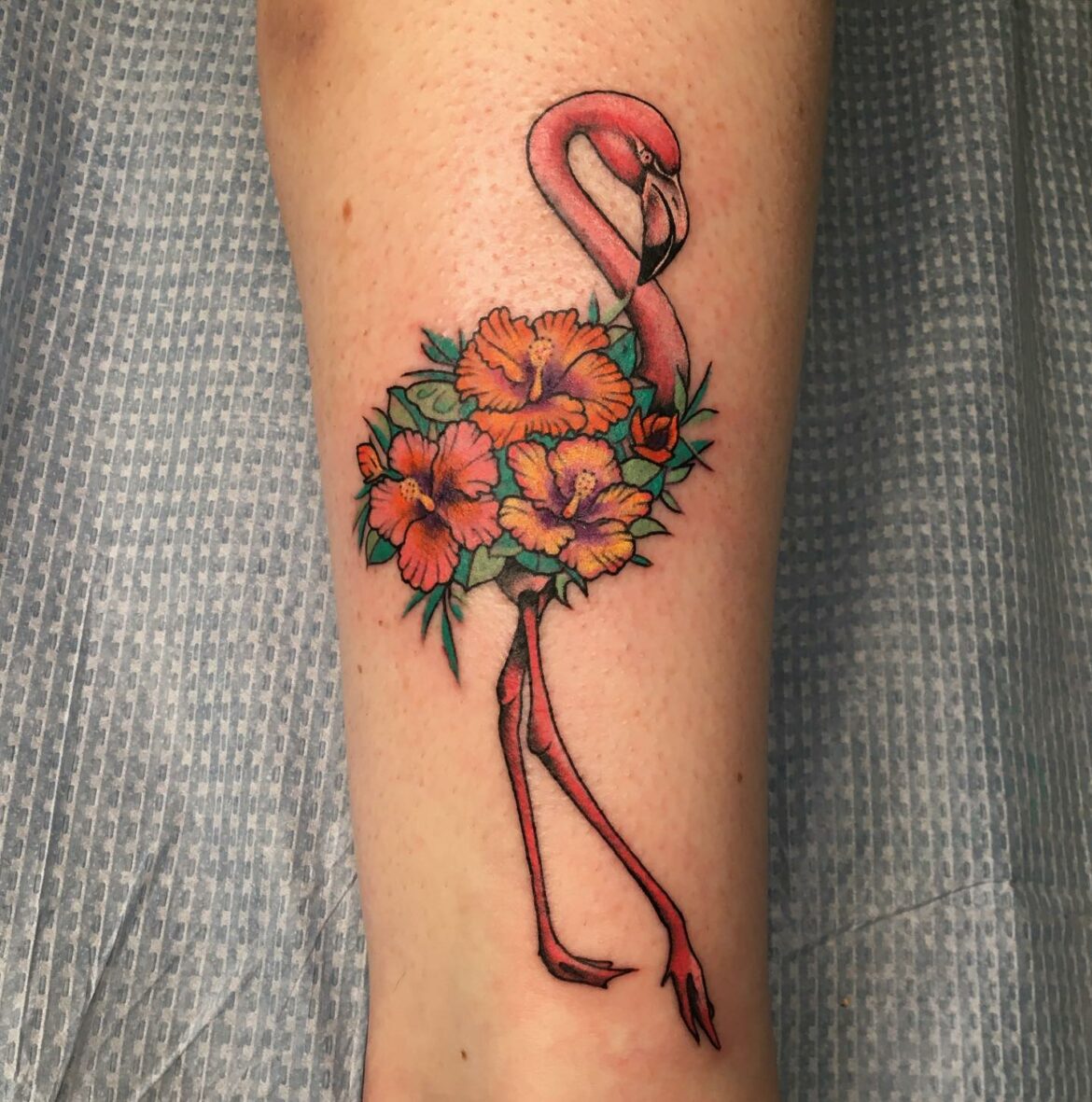 Amazing Flamingo Tattoos with Meanings To Inspire You In 2024!