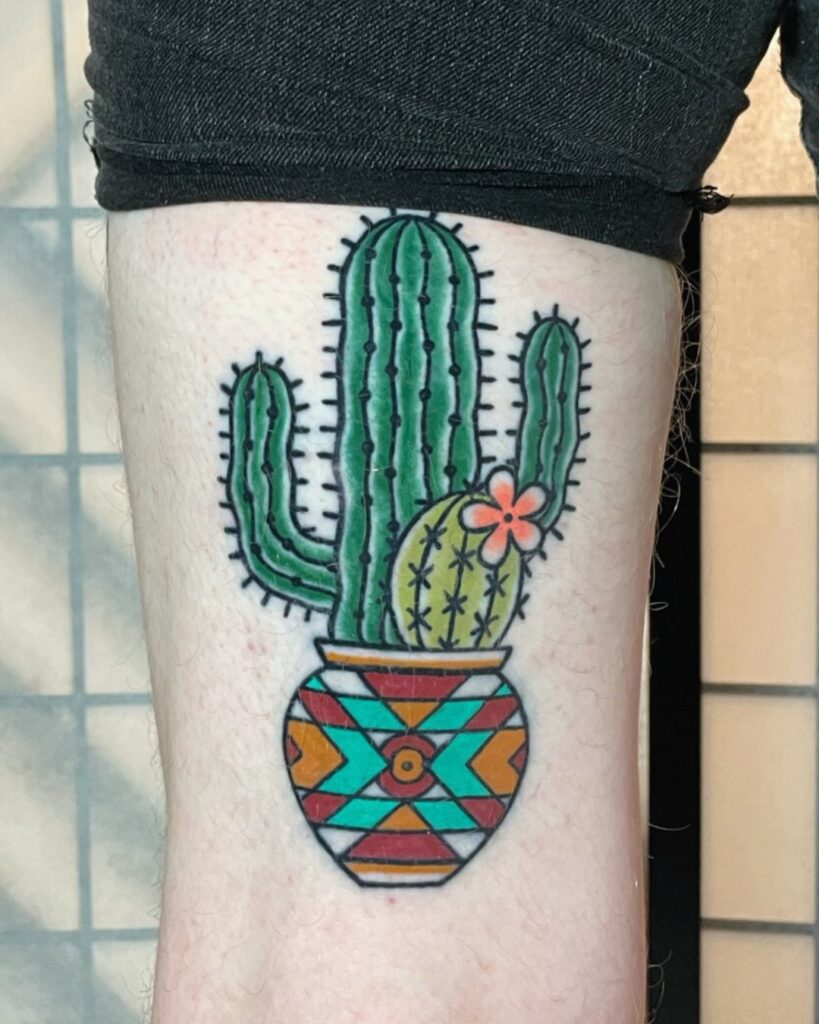Saguaro Cactus Tattoos