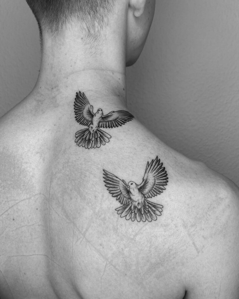 Amazing Dove Tattoo Designs & Their Meaning - alexie