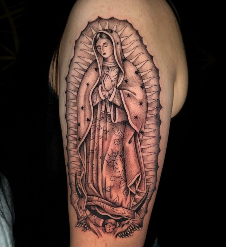 Virgen de Guadalupe Tattoo for Hope