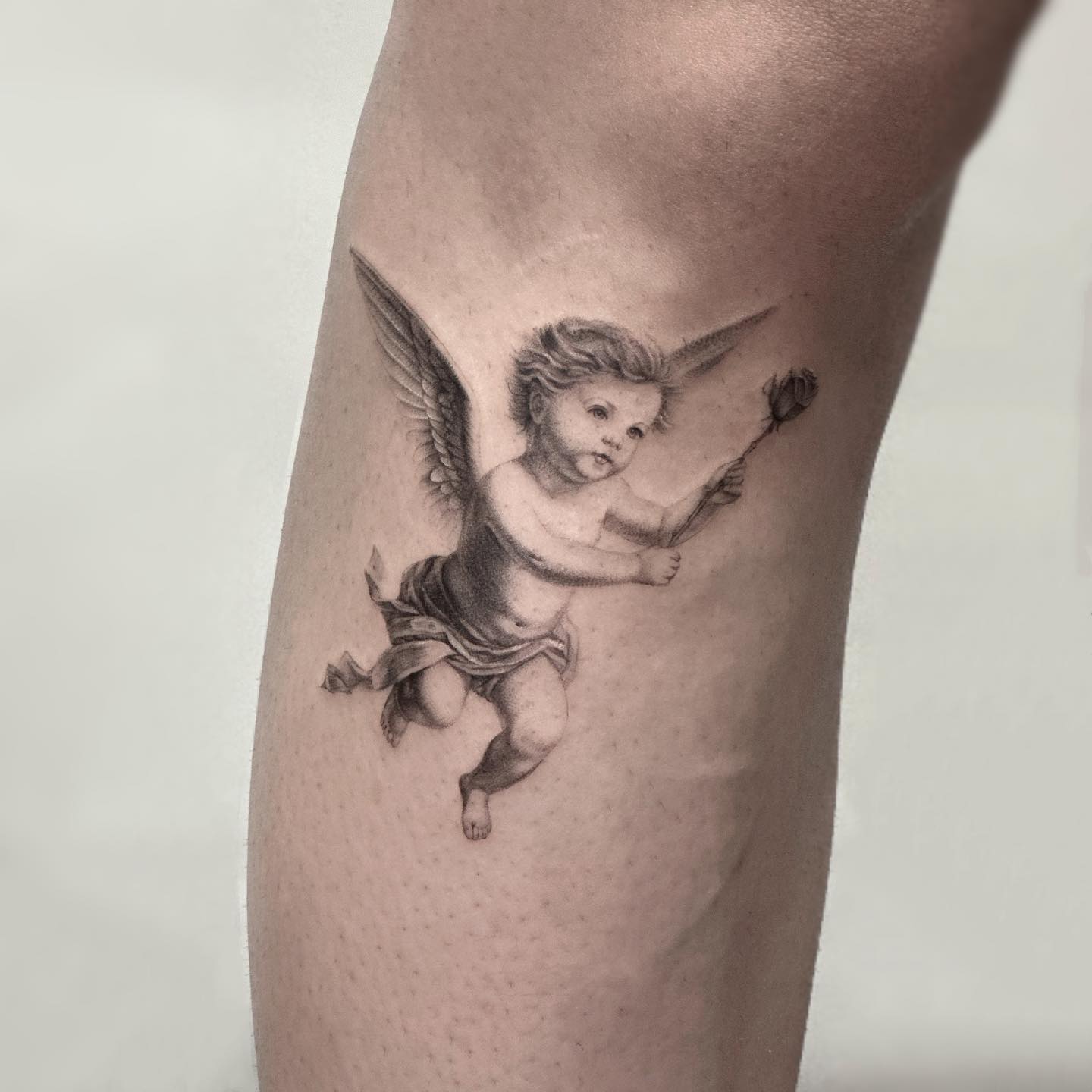 Amazing Cherub and Baby Angel Tattoo Designs and Meanings To Inspire In ...