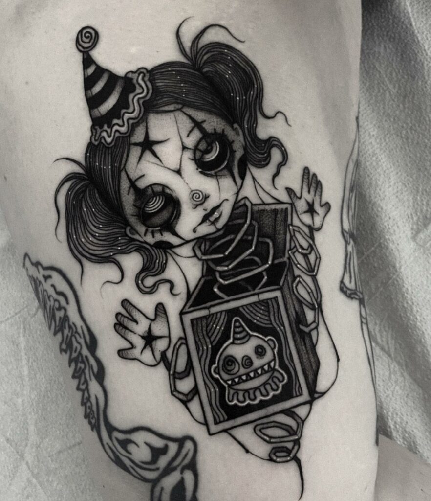 clown tattoo smallTikTok Search