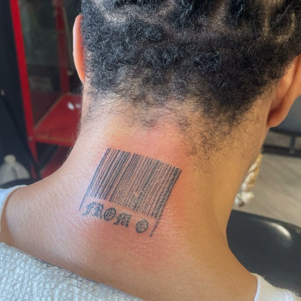 The Anti-Establishment Barcode Neck Statement