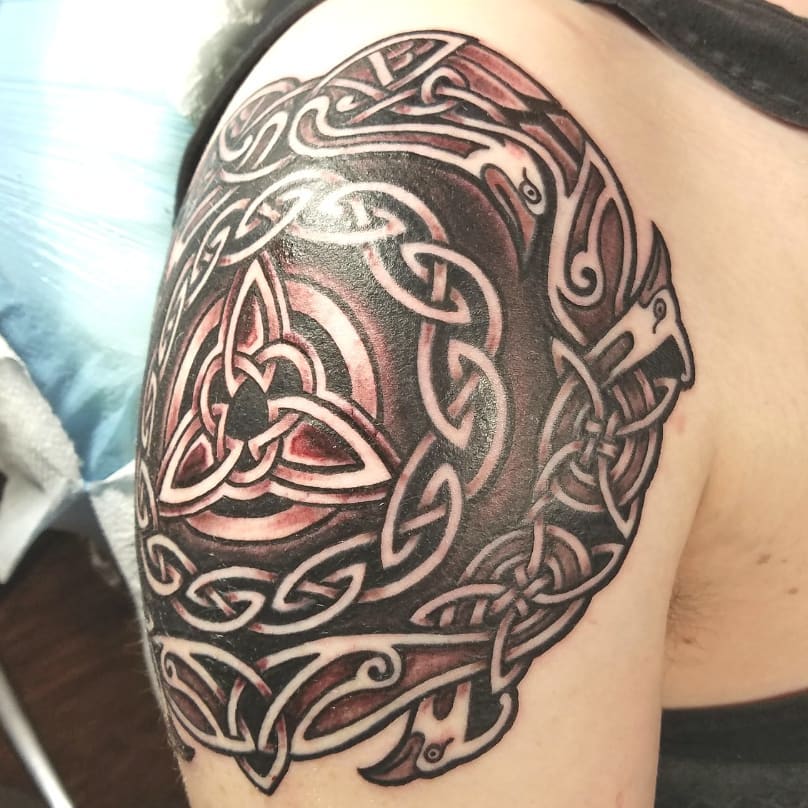 Celtic Shoulder Tattoo