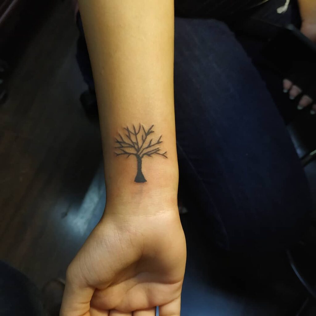 Tree Wrist Tattoo