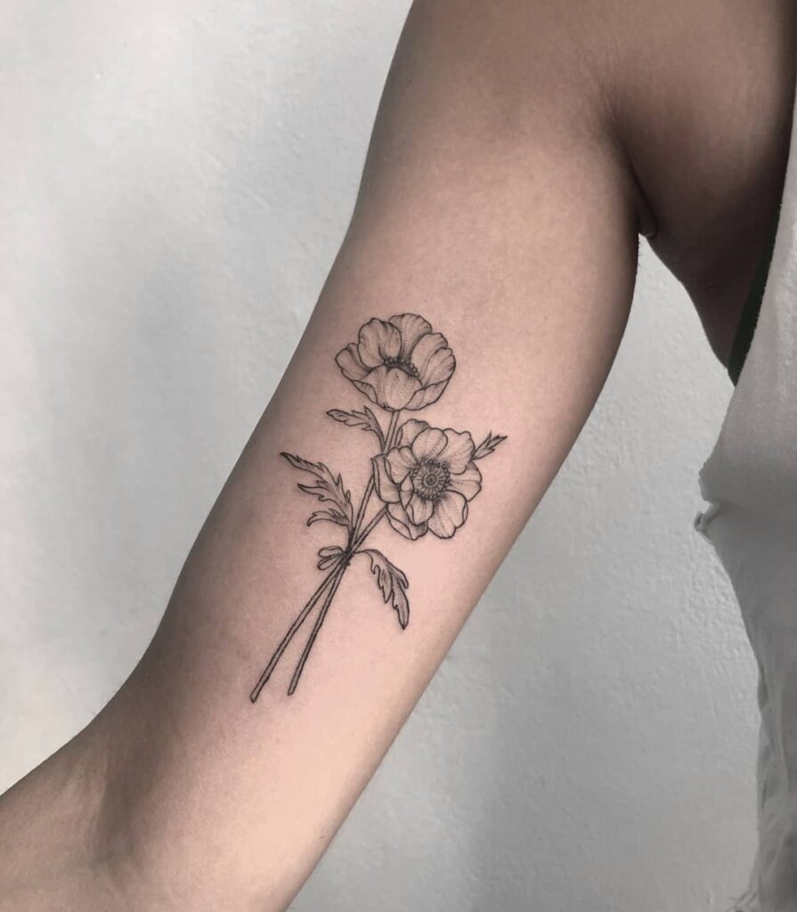 Your AZ Guide to Flower Tattoo Meanings Symbolisms and Birth Flowers