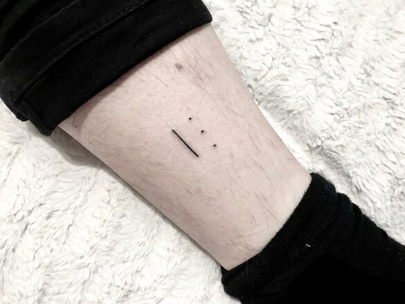 3 Dots Tattoo