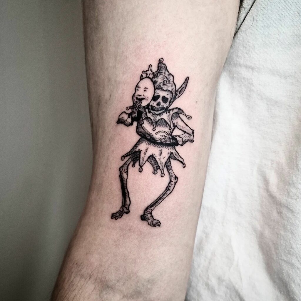 Jester Clown Tattoos