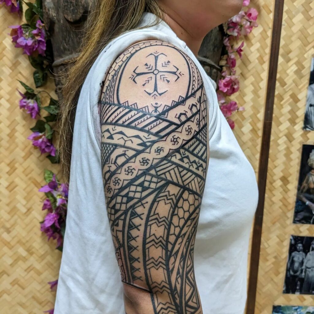 Massive Filipino Tribal Tattoo