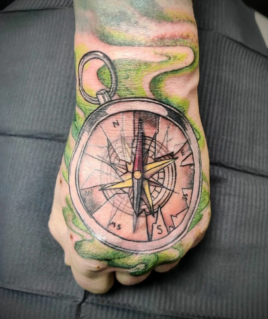 Compass Tattoo Ideas  TattoosAI