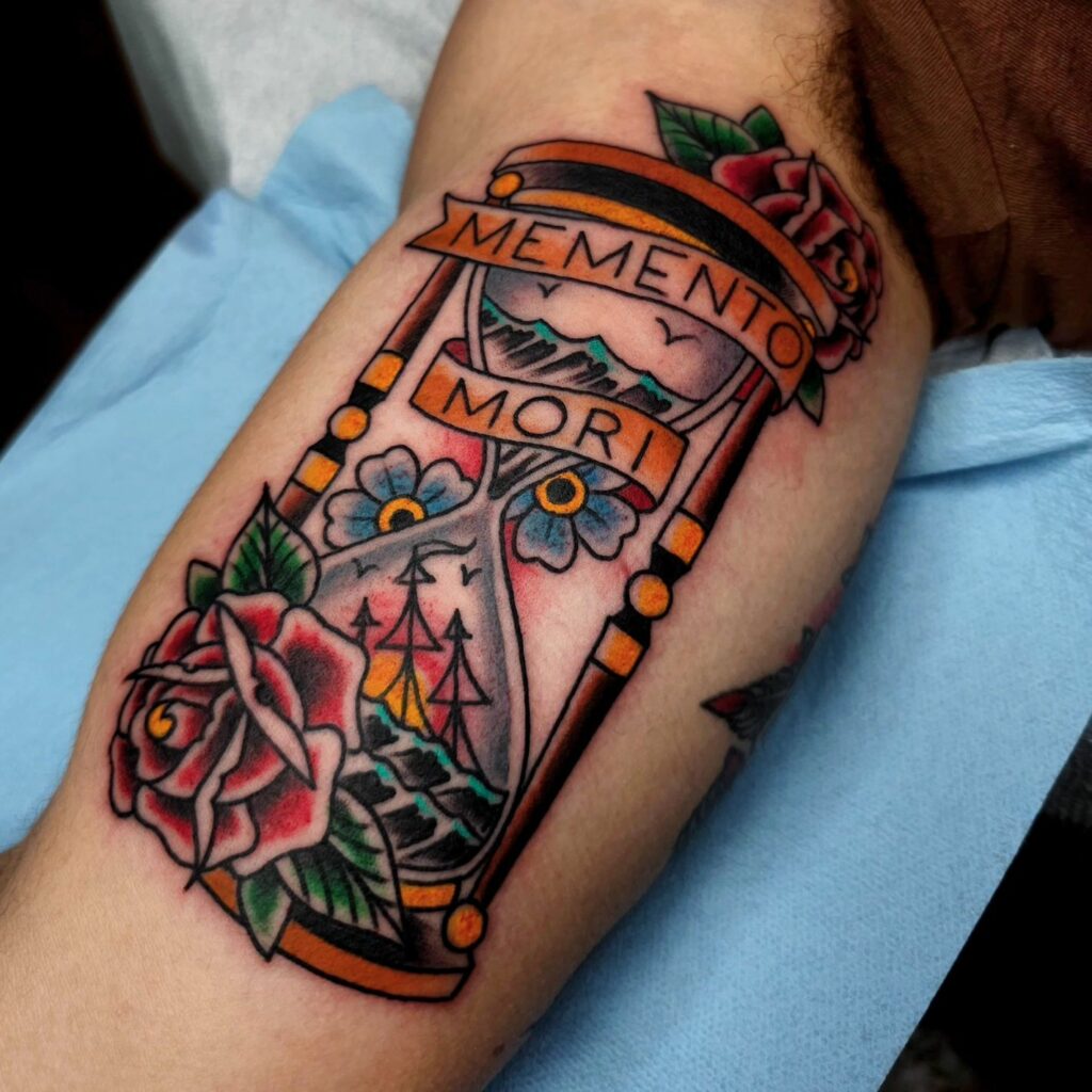 Nautical Hourglass Tattoos