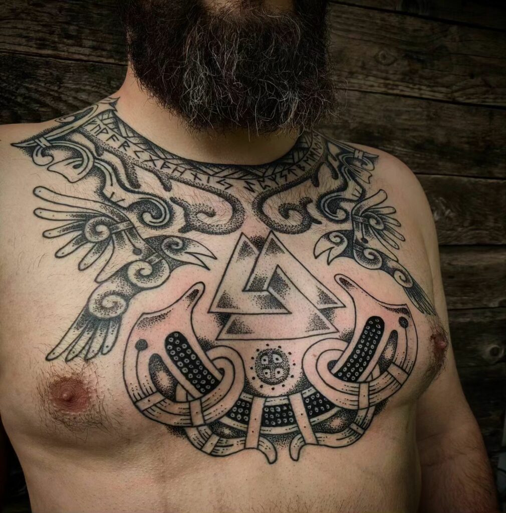 Celtic Chest Tattoos