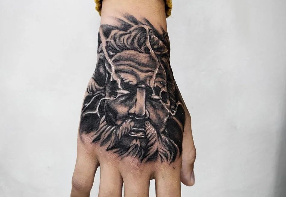 Custom Ares God of War Tattoo by Marvin Silva TattooNOW