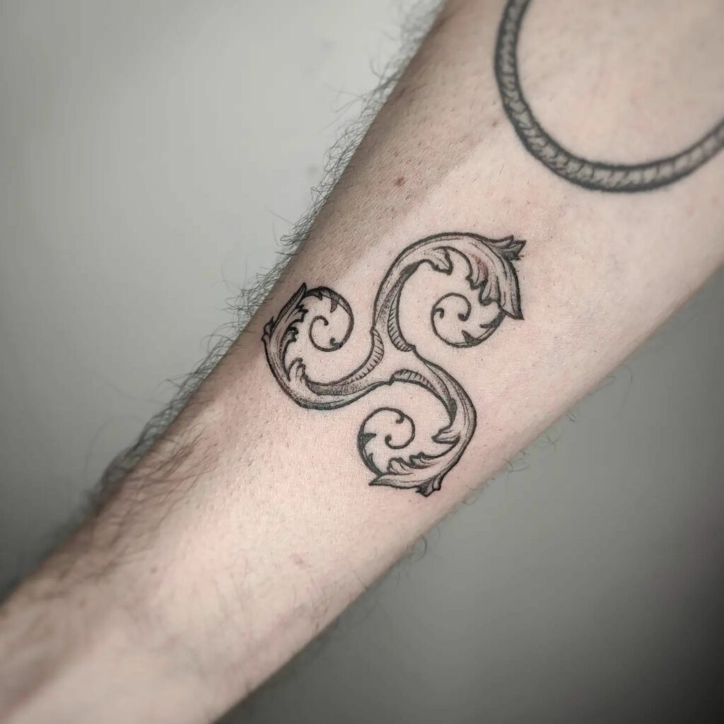 Celtic Triskelion Tattoo