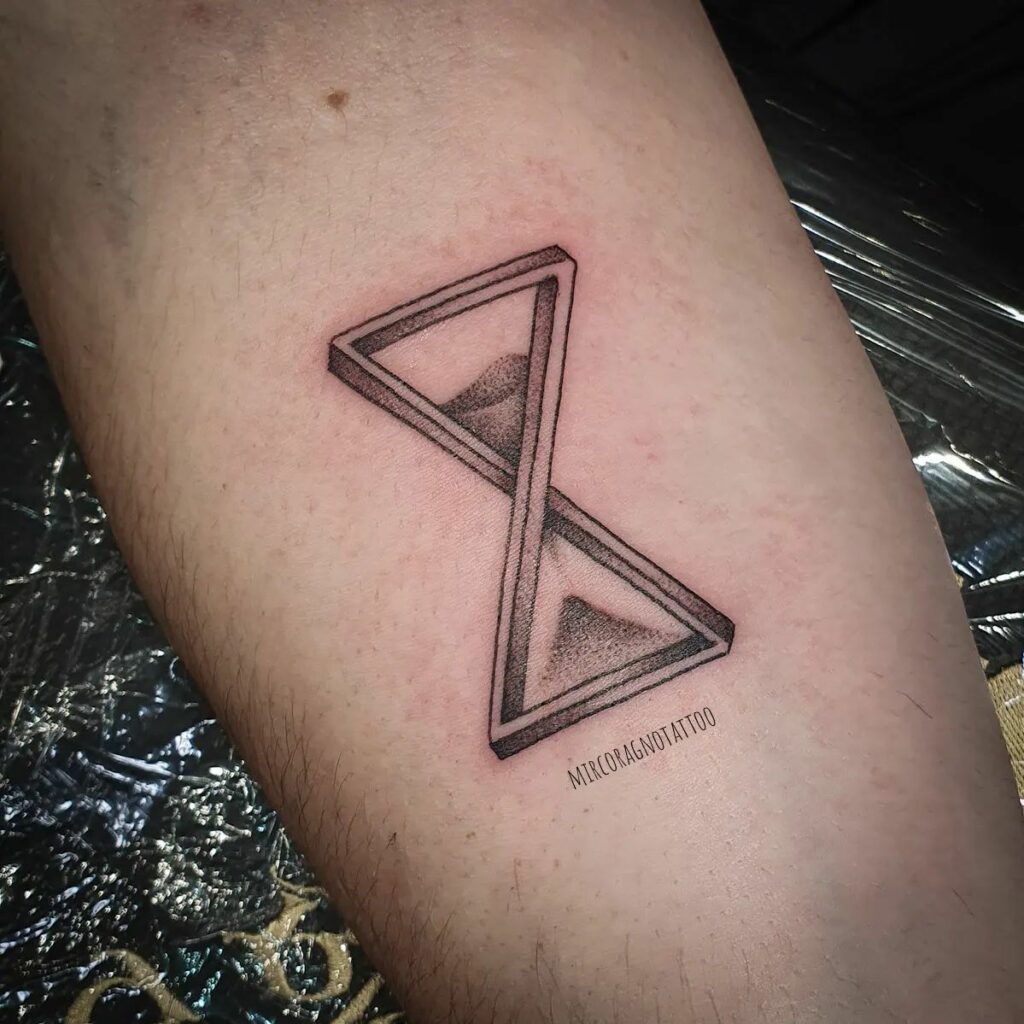 Infinity Hourglass Tattoos