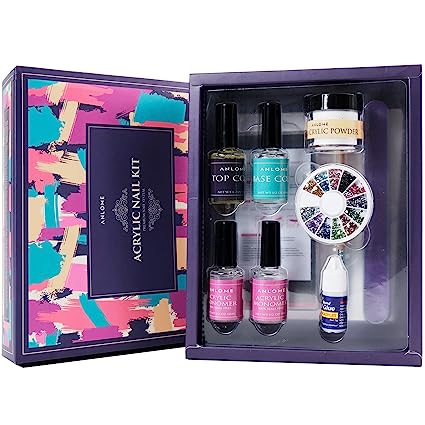 Anlome Acrylic Nail Kit Set Includes Quick