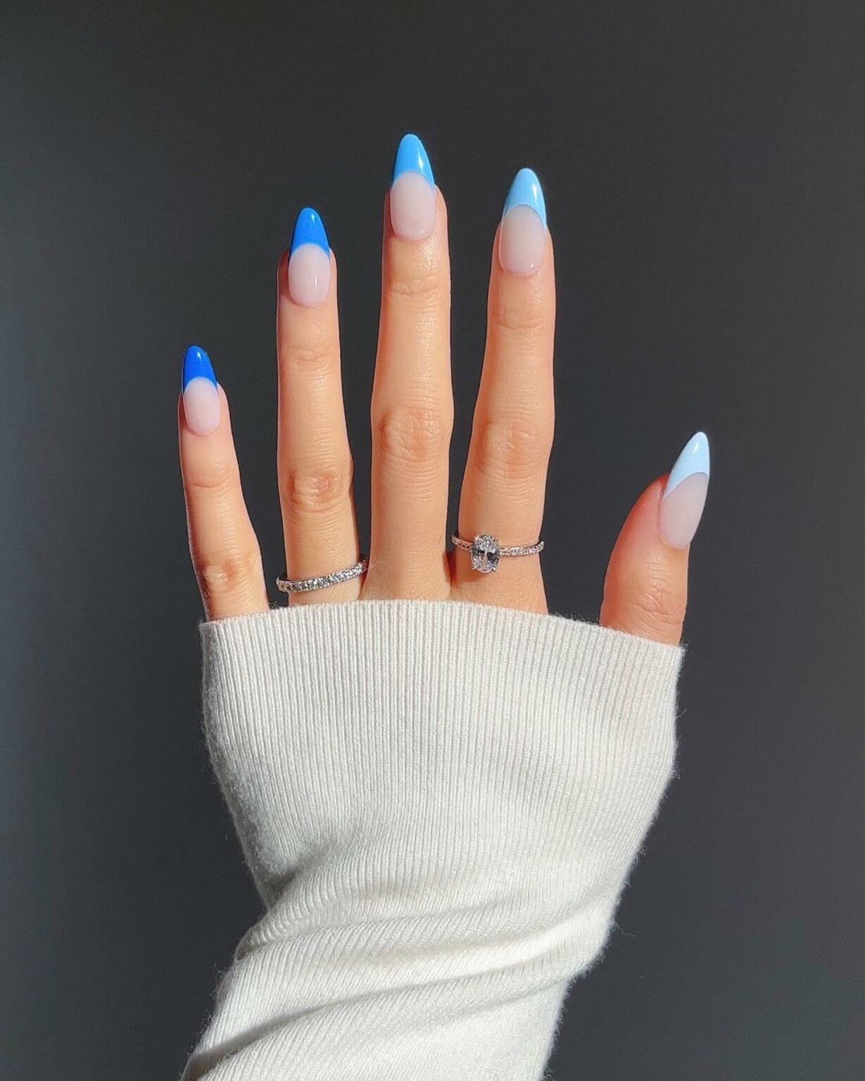 Blue Tips Nails 1229x1536 