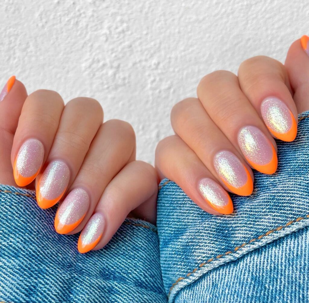 Burnt Orange Nails27