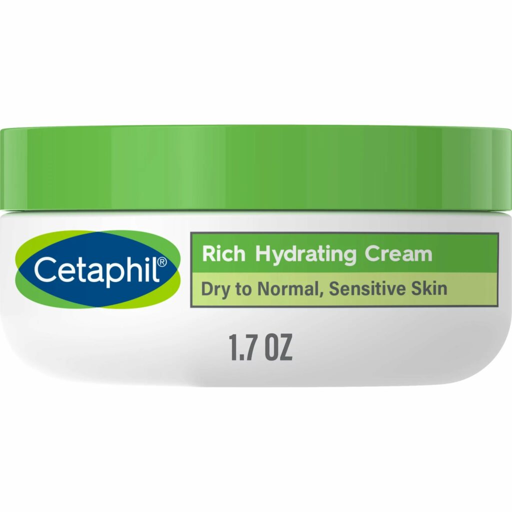 Cetaphil Rich Hydrating Cream for Face with Hyaluronic Acid, For Dry to Normal Skin