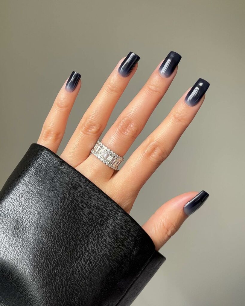 Dark, Classy Nails