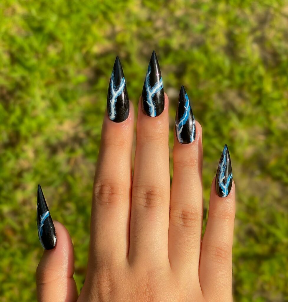 Lightning Summer Nails