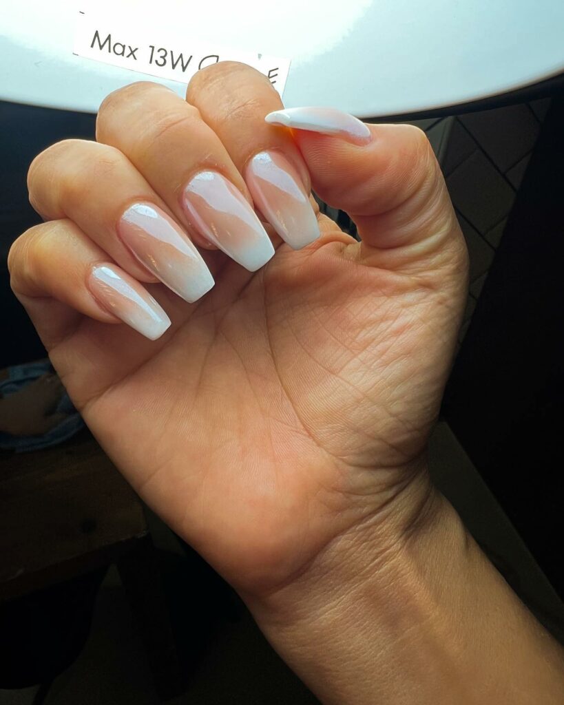 Matte Ombre Nails