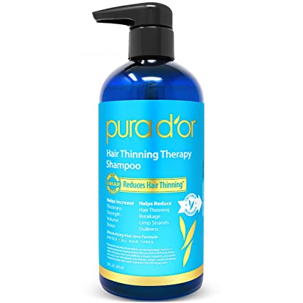 PURA D'OR Hair Thinning Therapy Biotin Shampoo ORIGINAL Scent