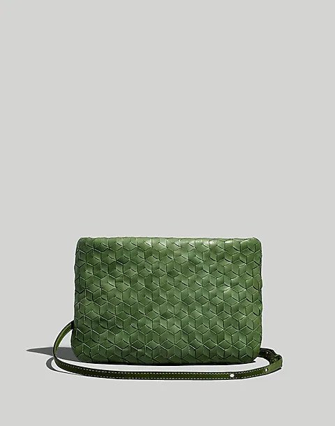 The Puff Crossbody Bag Woven Leather Edition