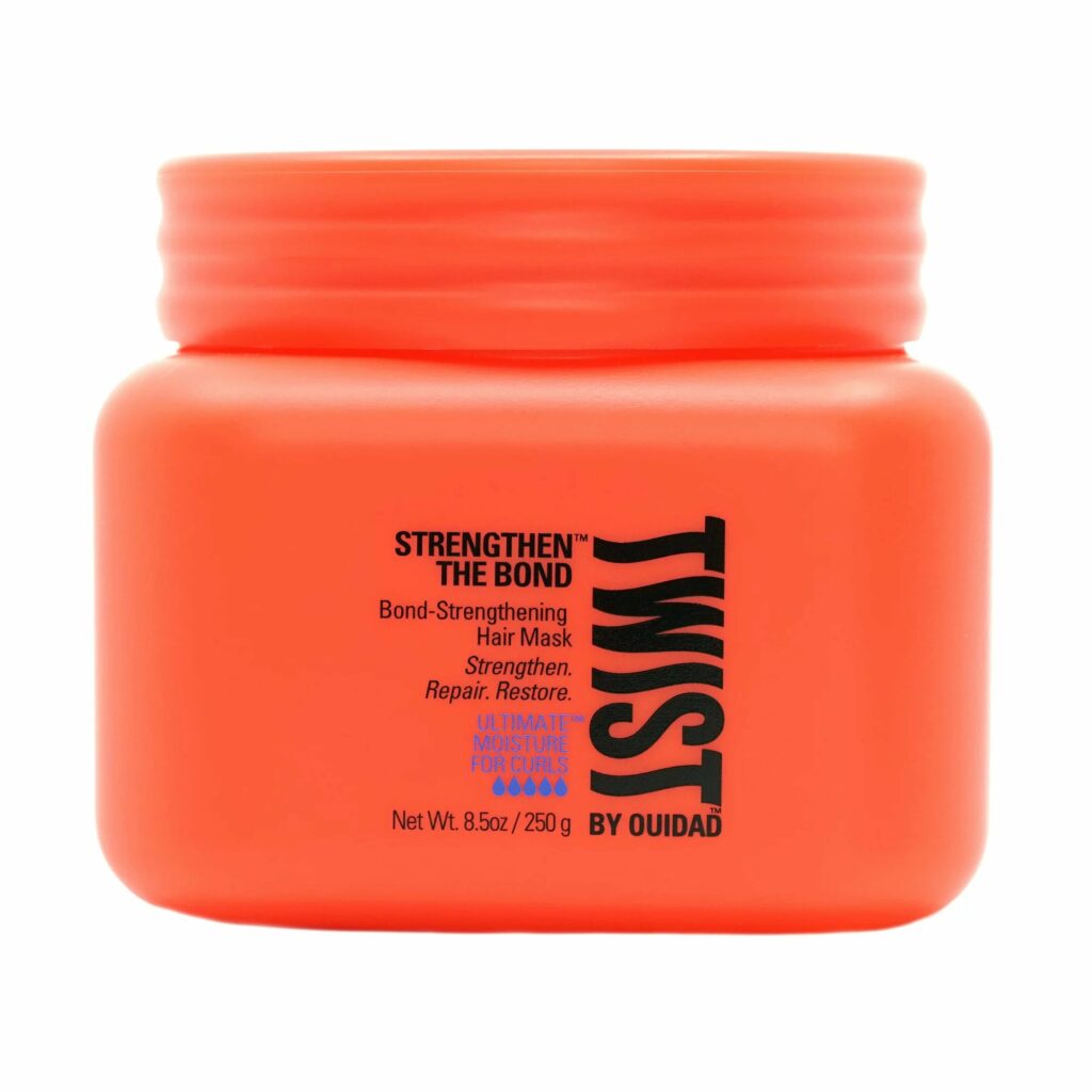 Twist Strengthen the Bond Moisturizing Strengthening & Split End Repair Hair Mask with Black Castor Oil & Mango Seed Butter