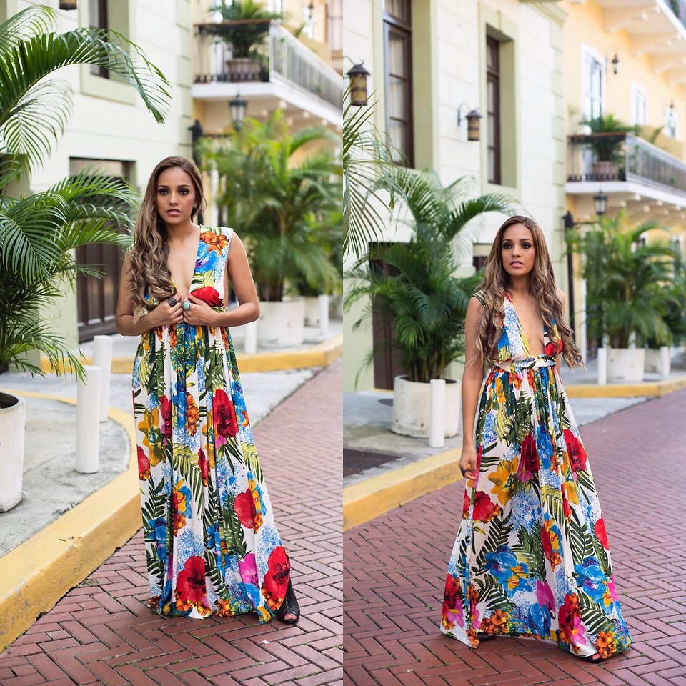 Mexican Embroidery Fiesta Dress