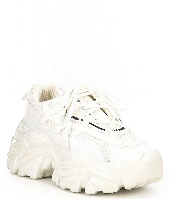 Steve Madden Ecker Lace-Up Platform Sneakers