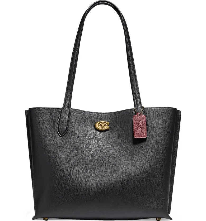 Willow Leather Tote COACH