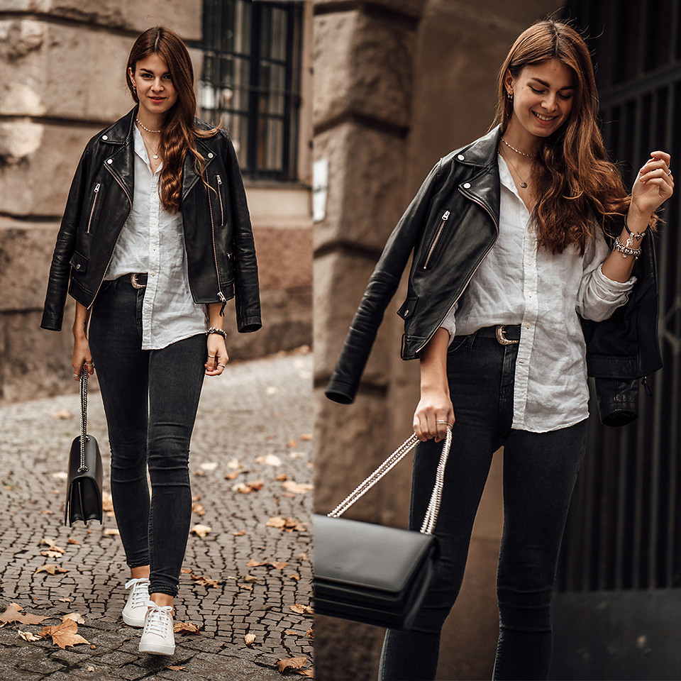 fall and winter Leather Jacket