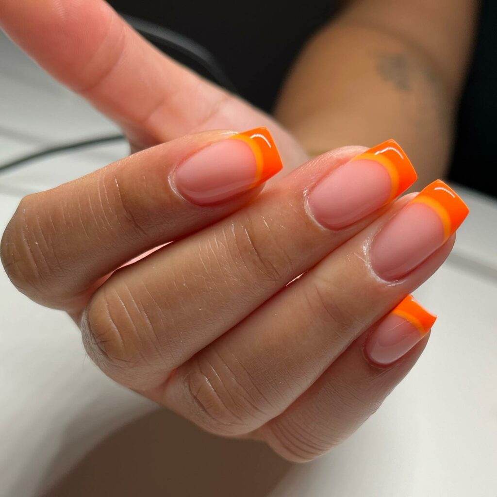 2-Tone Orange Tips