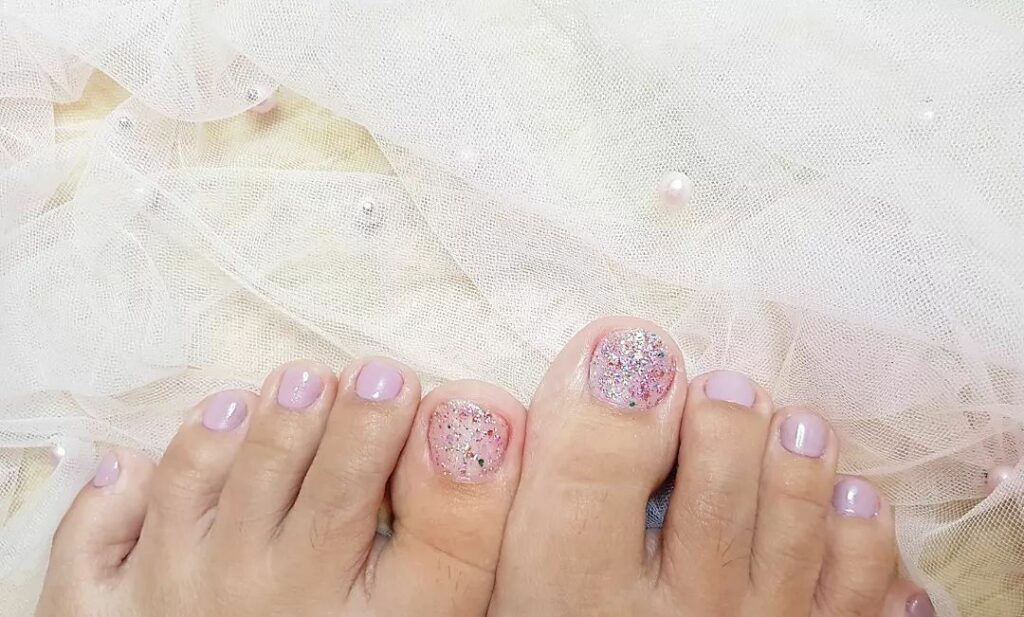 Baby Pink Sparkle