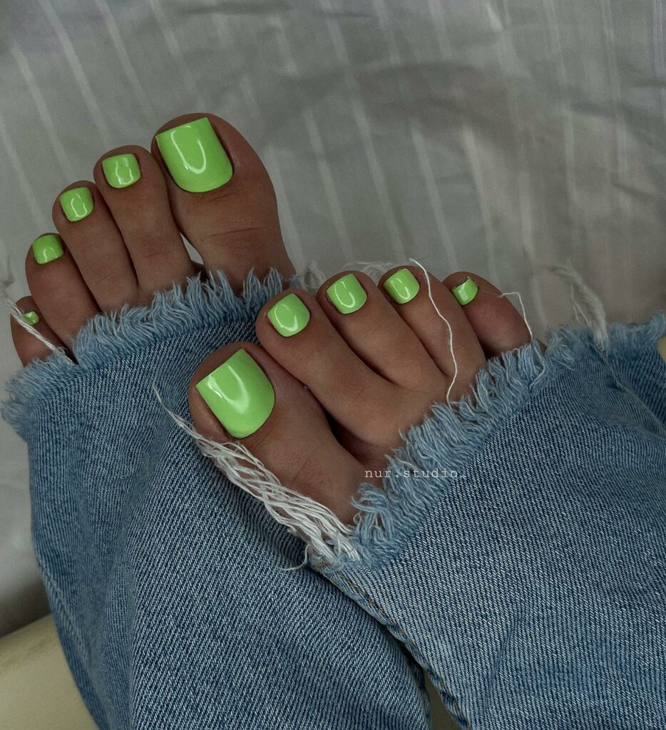 Vibrant Neon Green