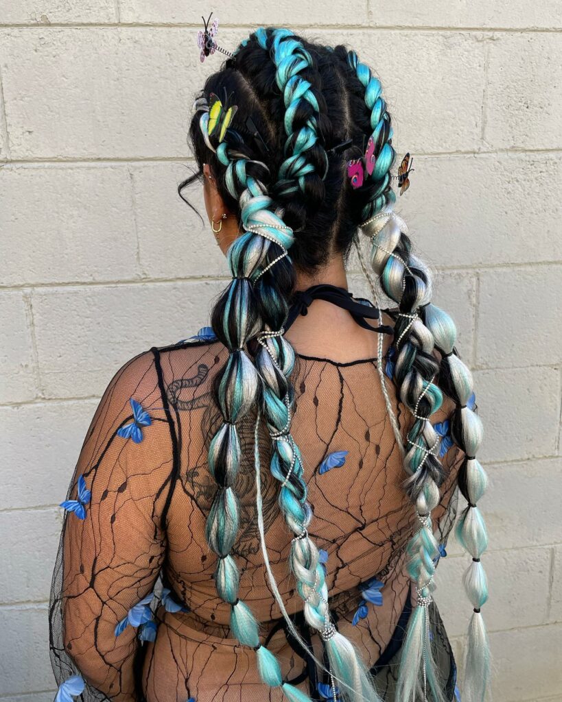 Bubble Braids and Butterflies