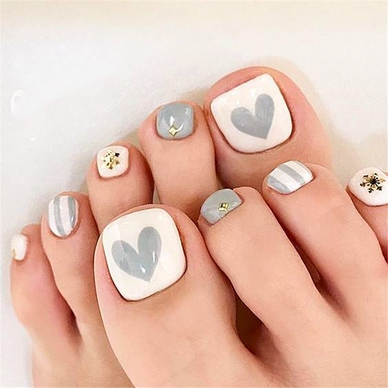 Heart Nails