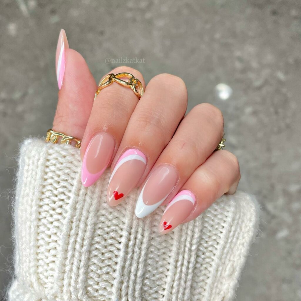 Almond Gel Nails