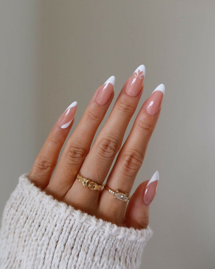 French With White Tips