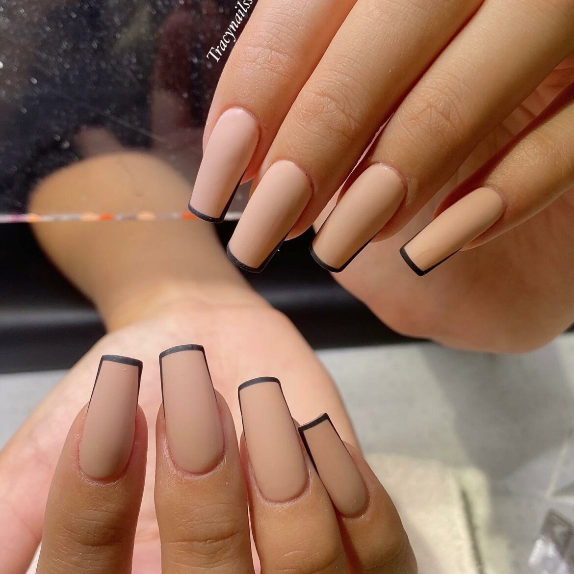Explore 60 Stunning Black Acrylic Nail Designs for 2024