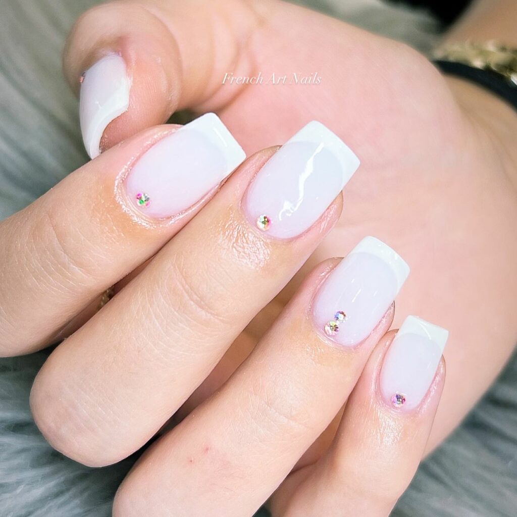 Open French Manicure