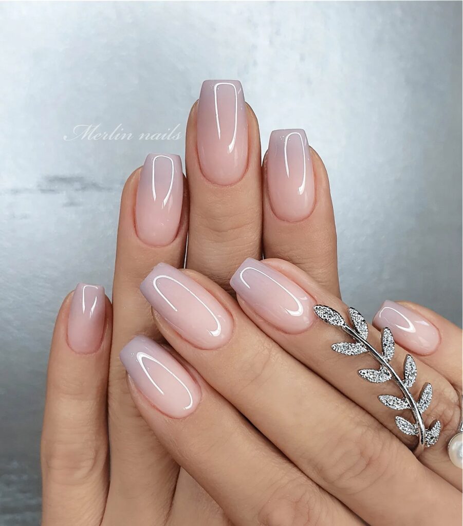 Pale Pink with Micro Crystals
